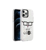 Apple iPhone 12 Pro Max Uyumlu Kılıf Mermer Desenli Zore Marbello Kapak (Beyaz)