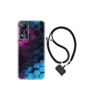 Infınıx Note 11 Pro Kılıf Ipli Boyun Askılı Desenli Silikon Petek 1825
