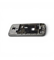 Samsung i9190 Kasa Samsung Galaxy S4 Mini Gri Renk Orta Kasa Çıtalı on off Ses tuş Kamera Lens