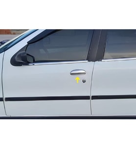 Fiat Siena Krom Kapı Kolu 4 kapı 1998 Üzeri P. Çelik