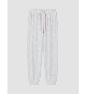 LCW DREAM Mavi Beli Lastikli Desenli Kadın Pijama Alt
