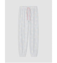 LCW DREAM Mavi Beli Lastikli Desenli Kadın Pijama Alt