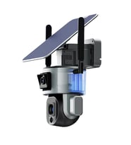 YS-SO20 4g Sim Kartlı Güneş Solar Panelli Bağ Bahçe Tarla Arıcılık 10X Zoom Güvenlik Kamerası