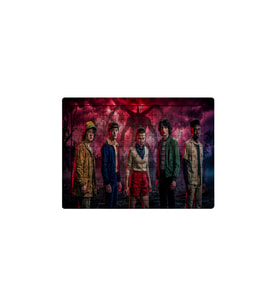 Ghostbastır Design Stranger Things 99 Parça Ayaklı Puzzle – Dekoratif Çocuk Yapbozu 0118