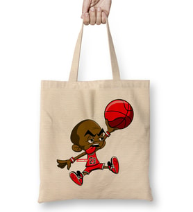 Jumpin' like 23 Jordan 01 Bez Çanta Uzun Saplı