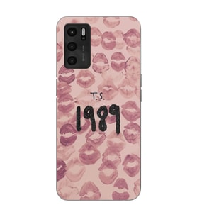 Oppo A16 / A55 Uyumlu 1989 Taylor Swift Tasarımlı Şeffaf Telefon Kılıfı