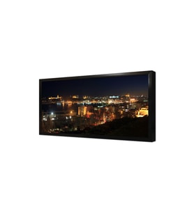 İstanbul Gece Çerçeveli Mdf Tablo