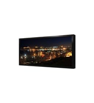 İstanbul Gece Çerçeveli Mdf Tablo
