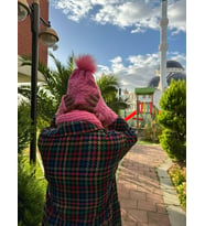 EL ÖRGÜSÜ PEMBE ELDİVEN BOYUNLUK BERE SET KADIN SET