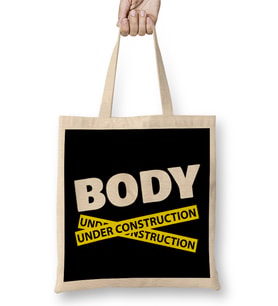 Body Under Construction Gym Inspiration Bez Çanta Uzun Saplı