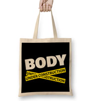 Body Under Construction Gym Inspiration Bez Çanta Uzun Saplı