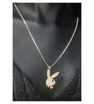 Kadın Playgirl Kolye 925 Ayar Gümüş Sevgiliye,arkadaşa Hediye Kolye