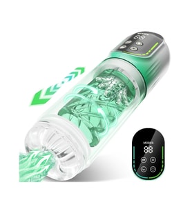 Pembe Tilki 9’u 1 Arada LCD Ekranlı Otomatik Erkek Mastürbatör