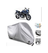 Suzuki Gsf 1200 Bandit S (bağlantı Tokalı) Uyumlu SolarBlock Prime Motosiklet Brandası Örtüsü (Siyah)