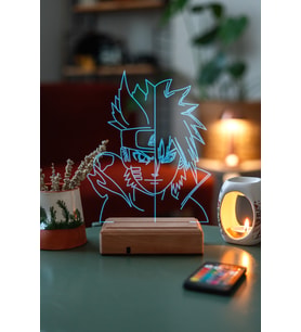 Sasuke Uchiha Uzumaki Naruto 16 Renkli Anime Gece Lambası
