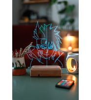 Sasuke Uchiha Uzumaki Naruto 16 Renkli Anime Gece Lambası