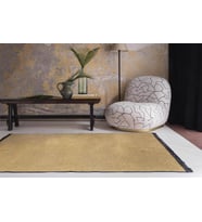 Jassrug Saçaklı Dokuma Kilim 120x180 Hardal