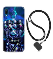 Huawei P20 Lite Mate 10 20 Lite Pro P40 Lite KılıfBoyun Askılı Silikon Thunder Play 1760