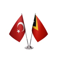 Doğu Timor İkili Masa Bayrağı