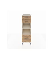 Kronos Dolap 2 Raflı 3 Çekmeceli 44x59x134 Aytaşı-Çam