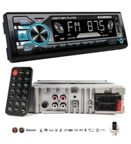 SOUNDMAX SX-MX1289 Araç Oto Teyp 4X50 Watt BT Senkronizasyon 2XUSB TF AUX FM 7 Renk Ekranlı