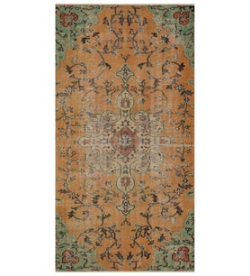 Eskitme El Yapımı Halı 139x260 cm 9903