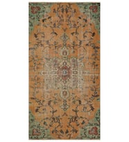 Eskitme El Yapımı Halı 139x260 cm 9903