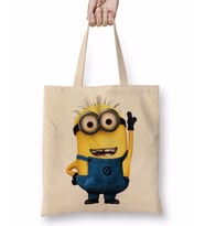 Minion Bez Çanta Uzun Saplı