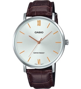CASIO MTP-VT01L-7B2UDF KAHVERENGİ DERİ KORDON ERKEK KOL SAATİ