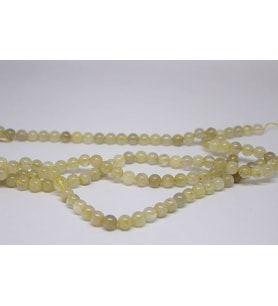 Gold Beril Taşı 8mm Dizi
