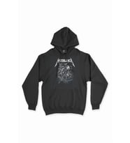 Metallica Skull Siyah Sweatshirt Hoodie