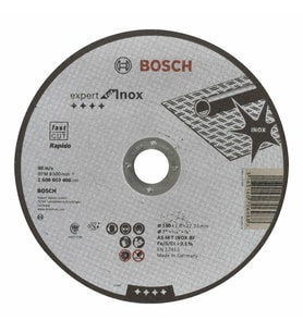 Bosch 180x1,6 mm Expert For Inox Rapido Düz 1 Adet