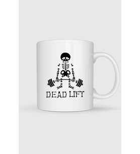 Dead Lift Tasarımlı Kupa Bardak