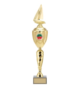 ODAK KUPA - Figürlü Kupalar - Yelken Figürlü Kupalar FG-081 B - 62 cm