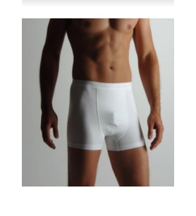 YILDIZ 39 ERKEK MODAL LİKRALI BOXER BEYAZ 10 ADET