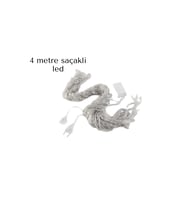 Mey İthalat® SAÇAKLI 4 METRE PERDE LED