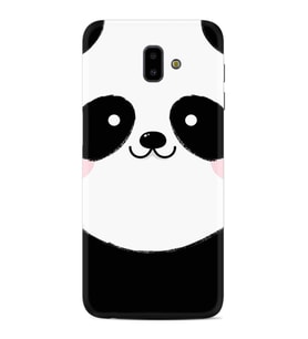 Samsung J6 Plus J7 Prime J7 Pro M20 Kılıf Desenli Silikon Sevimli Panda 1794