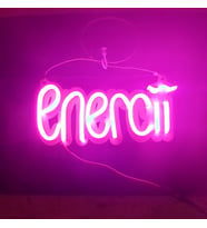 ESLED ENERCİİ Neon Yazı - Neon Enerci Yazısı Led Neon