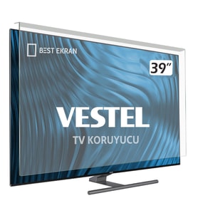 VESTEL 39H8400 TV EKRAN KORUYUCU - Vestel 39" inç Ekran Şeffaf Koruma paneli