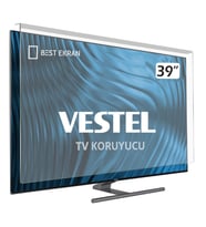 VESTEL 39H8400 TV EKRAN KORUYUCU - Vestel 39" inç Ekran Şeffaf Koruma paneli