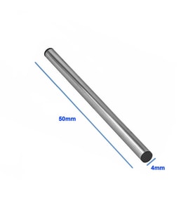 Çelik Sensör Başlığı 4x50mm Kılıf Sıcaklık Isı Sensör Kutusu Metal Tüp Boru D818b20 Ntc Lm35 PT100