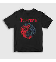 Presmono Unisex Çocuk Siyah Balance Rock Müzik Godsmack T-Shirt 495899tt