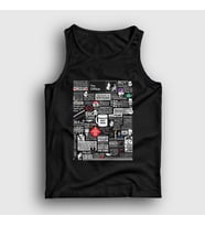 Presmono Unisex Siyah All Dizi The Office Atlet 345008tt