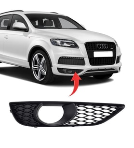 Audi Q7 Sline Sağ Sis Kapagı Sisli 2010-2015 4L0807676C