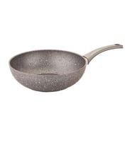 Oms 3211.28 Granit Wok Tava 28 Cm (Gri)