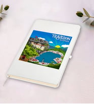 Trabzon Tasarımlı Beyaz Defter