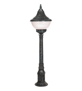AVONNI BSU-68207-BSY-M2-B Yeşil Boyalı Dış Mekan Aydınlatma E27 ABS Polikarbon Cam 27cm