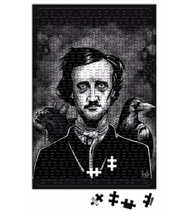 Nevermore Edgar Allan Poe Puzzle 240 Parça Yapboz