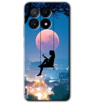 Poco x6 Pro Kılıf HD Desen Baskılı Kılıf - Yalnız Kadın