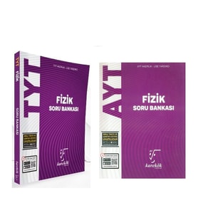 Karekök Yayınları TYT ve AYT Fizik Soru Bankası Seti 2 Kitap
